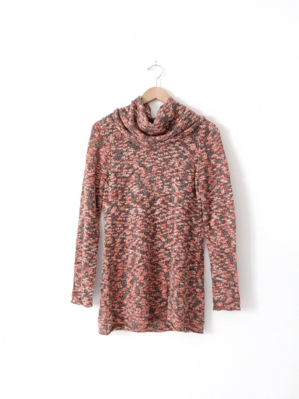 vintage Y2K Bela NYC marled cowl neck sweater